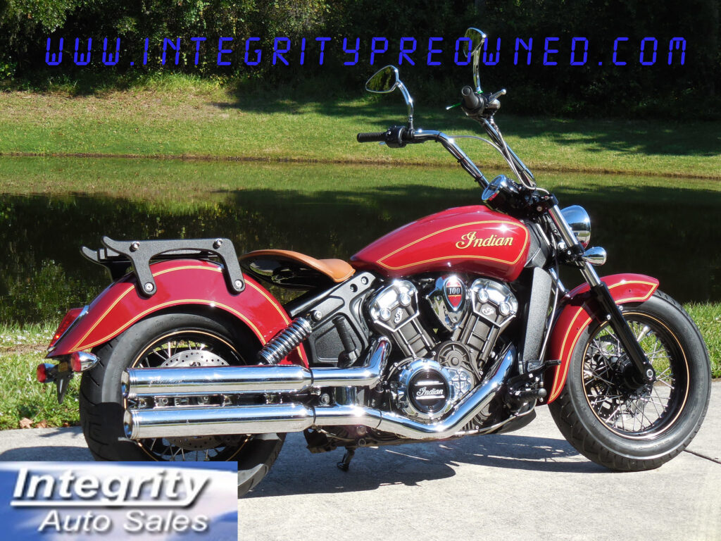 2020 INDIAN SCOUT 100TH ANNIVERSARY