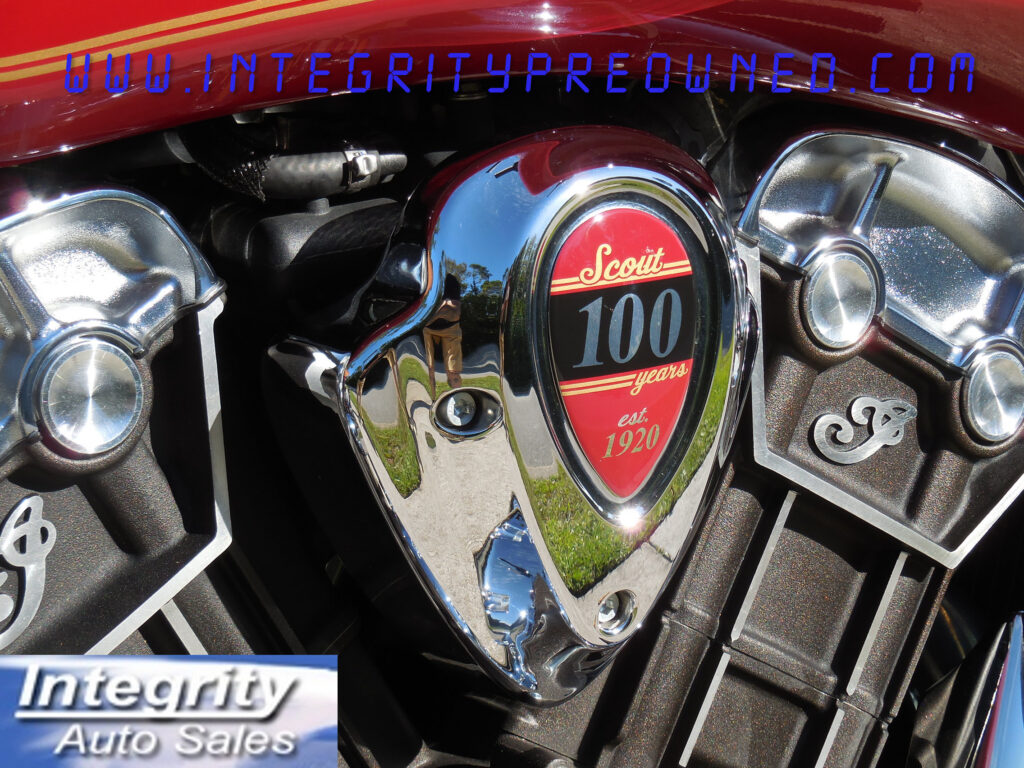 2020 INDIAN SCOUT 100TH ANNIVERSARY